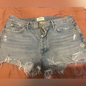Agolde Parker Denim Jean Shorts